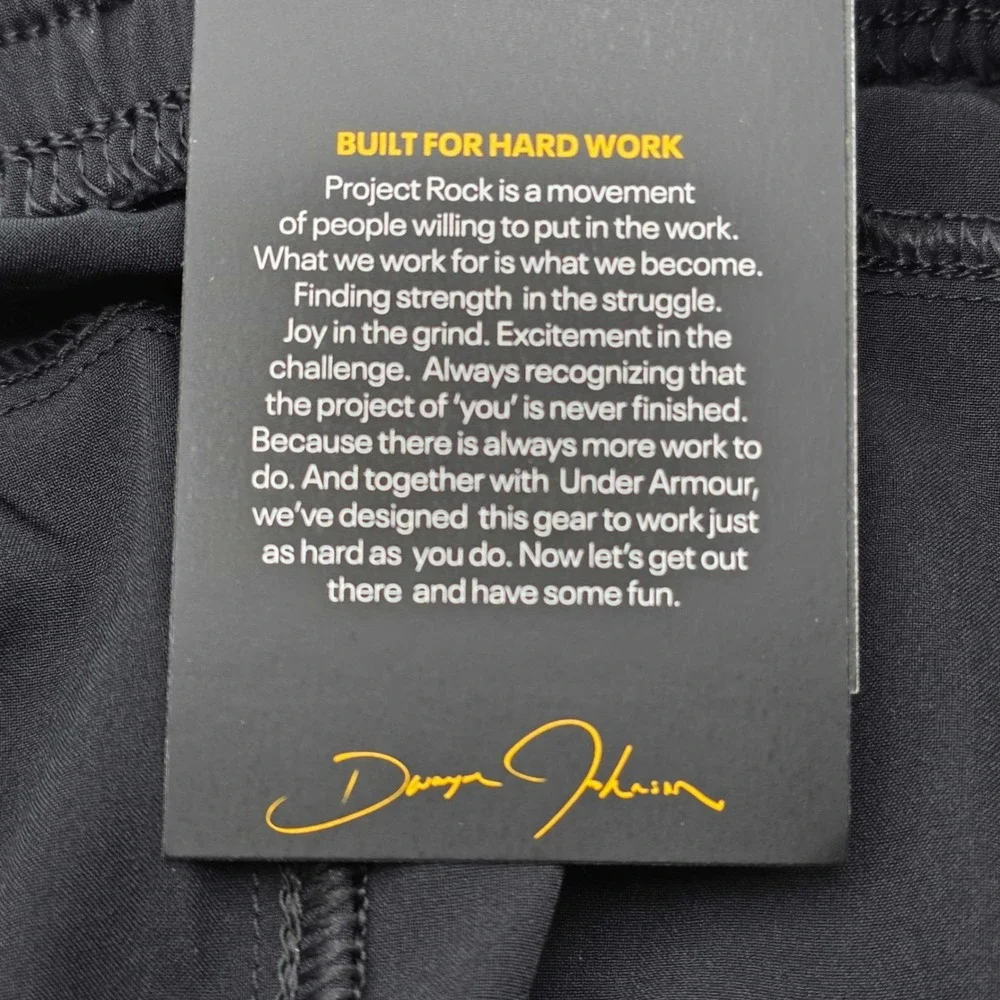 Under Armour Project Rock Ultimate 5" Shorts Men's 2XL Black Marine OD Green NWT - Picture 8 of 11